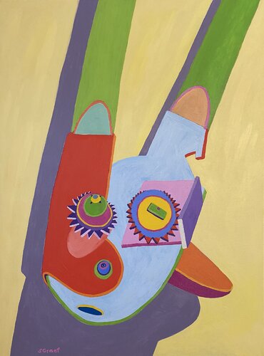 Can Opener by Sue Graef, Painting for Sale on Select