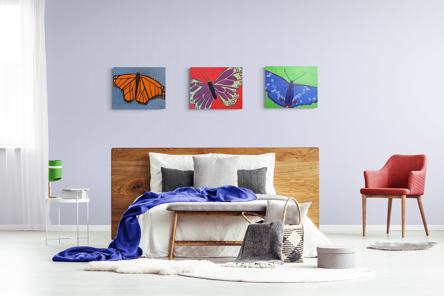 Butterfly Series Sue Graef Original painting for sale