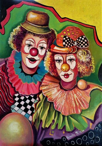 " Carnival " II by Reneta Isin, Painting for Sale on Select