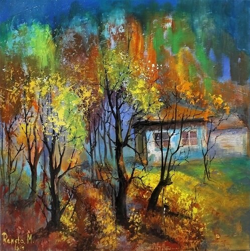 " Autumn " by Reneta Isin, Painting for Sale on Select