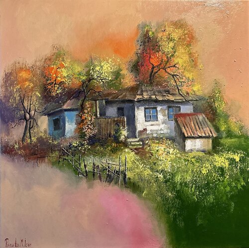 " Sunny October " by Reneta Isin, Painting for Sale on Select