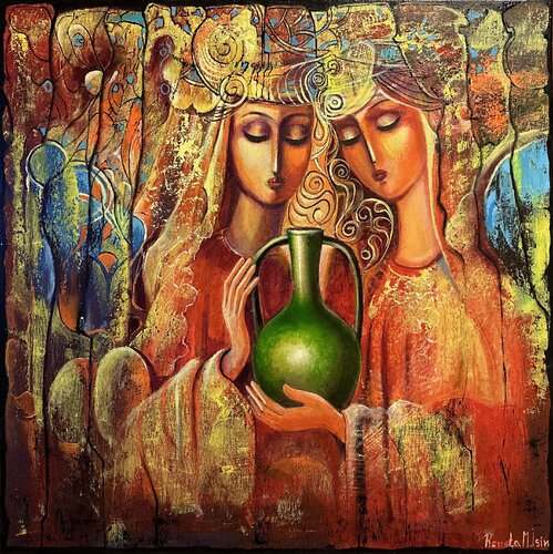 " Muse " by Reneta Isin, Painting for Sale on Select