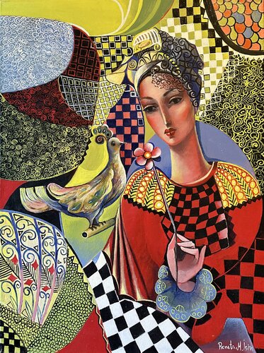 " Color Dream " by Reneta Isin, Painting for Sale on Select