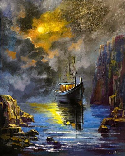 After a Storm by Reneta Isin, Painting for Sale on Select
