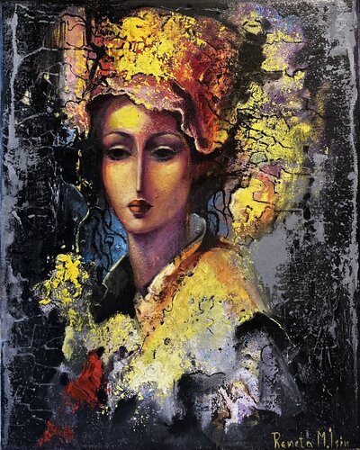 " Mary Poppins " by Reneta Isin, Painting for Sale on Select