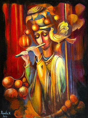 " Forest Melody " by Reneta Isin, Painting for Sale on Select