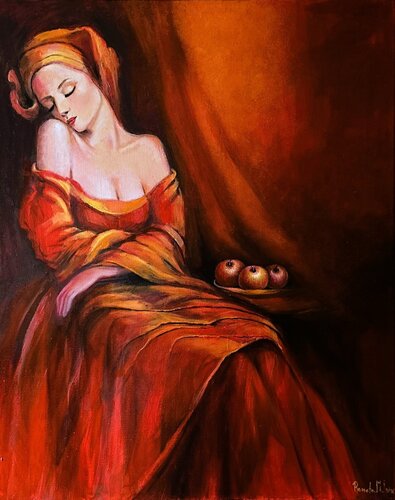 " Code RED " by Reneta Isin, Painting for Sale on Select