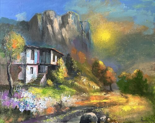 " Rural Landscape " by Reneta Isin, Painting for Sale on Select