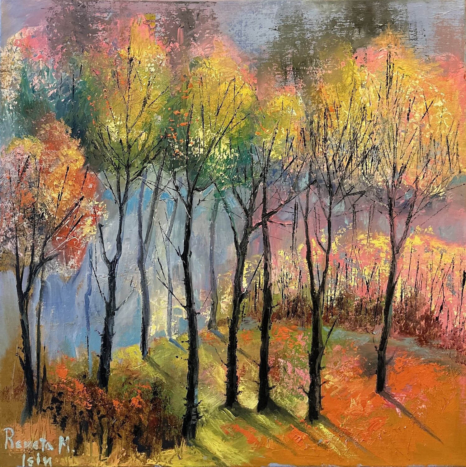 " 21 November 21 " Reneta Isin Original painting for sale