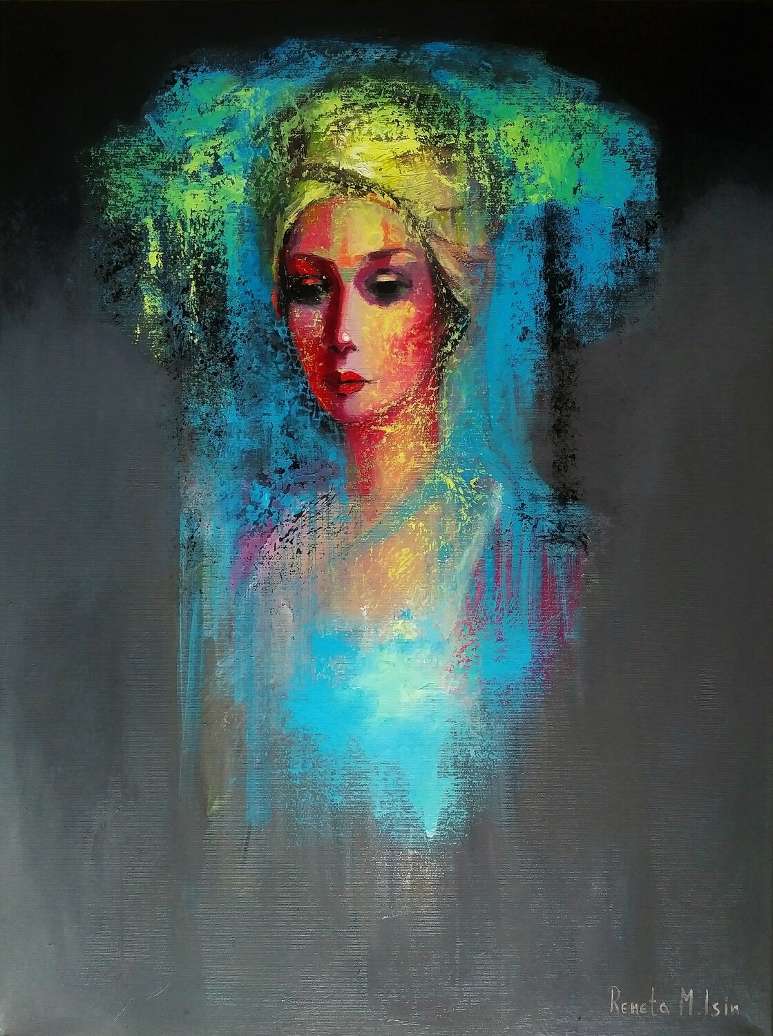 " Lost " Reneta Isin Original painting for sale