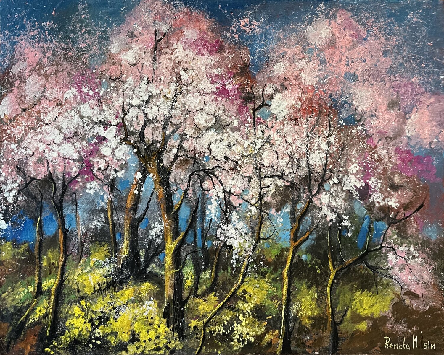 " Spring " Reneta Isin Original painting for sale