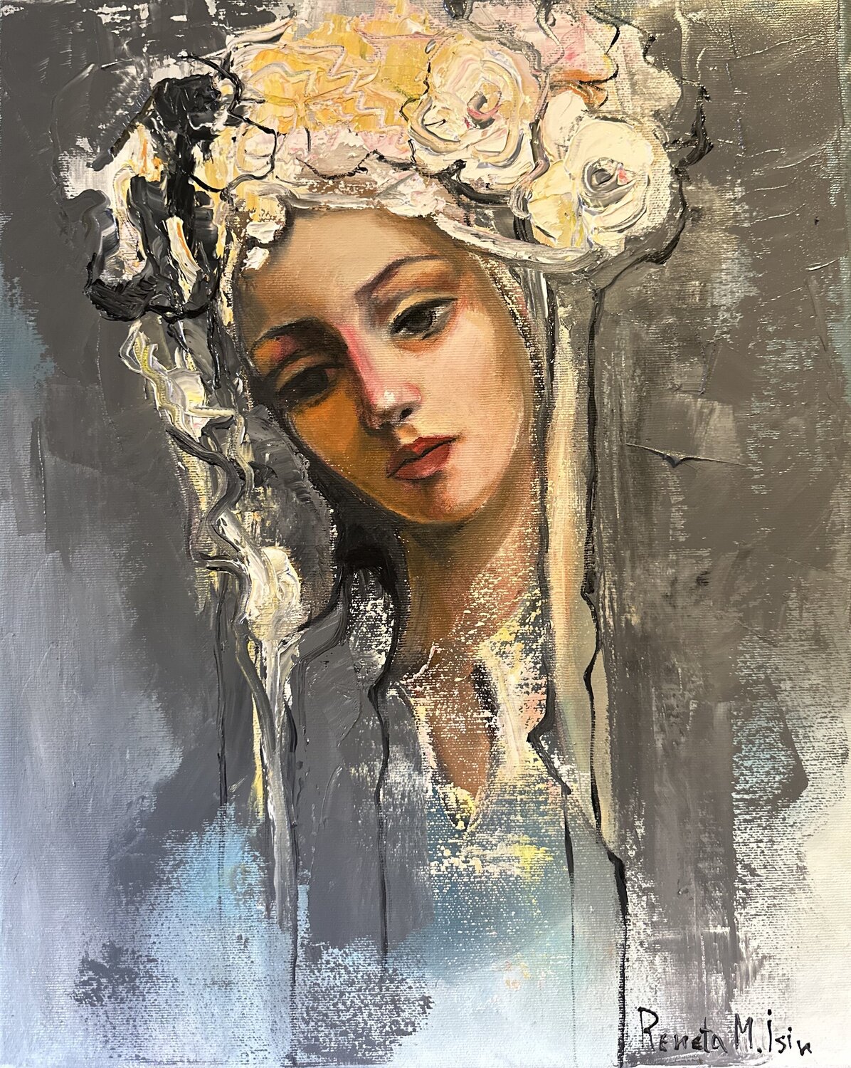 " Osma " Reneta Isin Original painting for sale