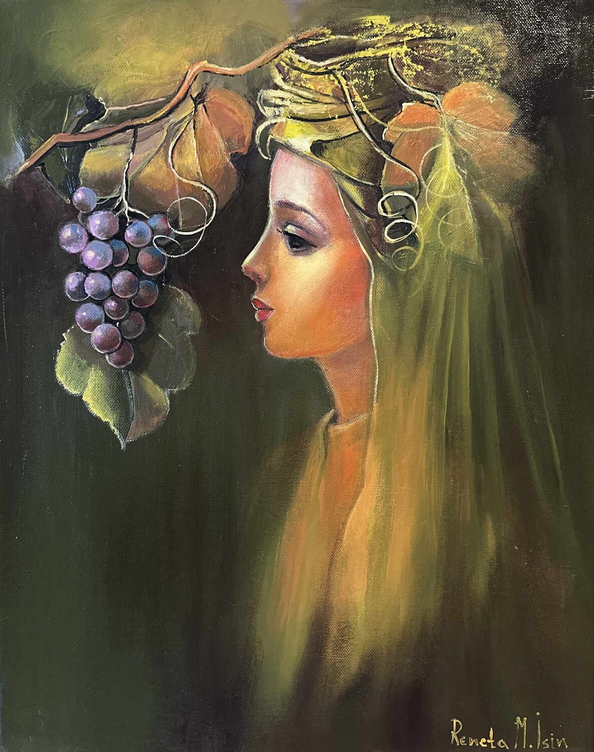 Midsummer's Day Reneta Isin Original painting for sale