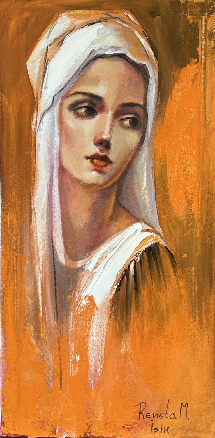 " Faith " Reneta Isin Original painting for sale