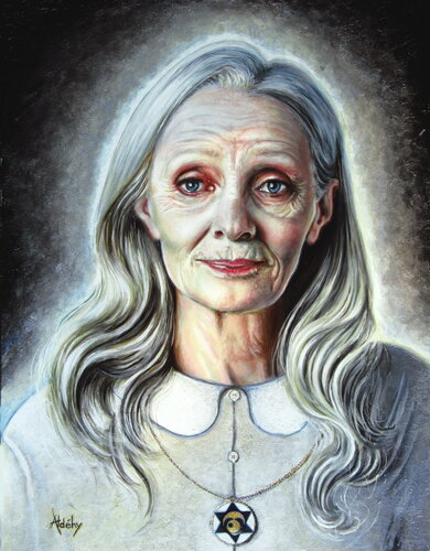 FEMME TERMINALE. by Aldehy, Painting for Sale on Select