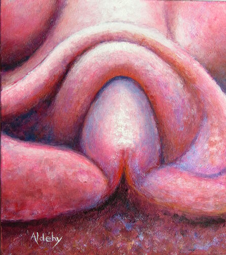 Point chaud. by Aldehy, Painting for Sale on Select
