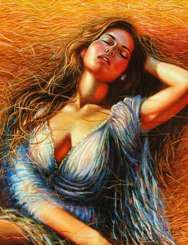 IVRESSE DE FEMME by Aldehy, Painting for Sale on Select
