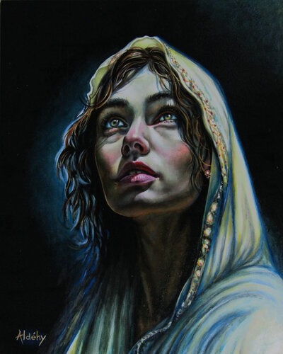 L'âme en l'air by Aldehy, Painting for Sale on Select