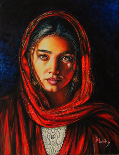 LEVER DE FEMME by Aldehy, Painting for Sale on Select