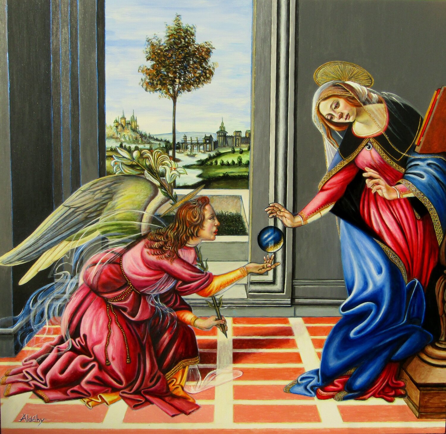 BULLE DE TERRE Aldehy Original painting for sale