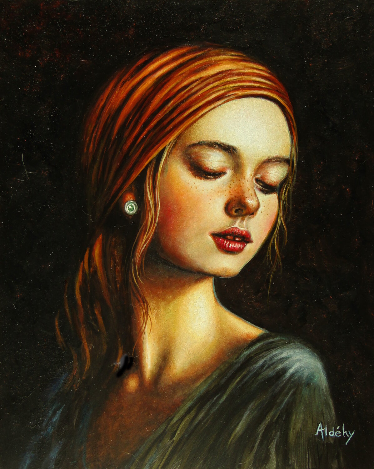 Fine Fleur Aldehy Original painting for sale