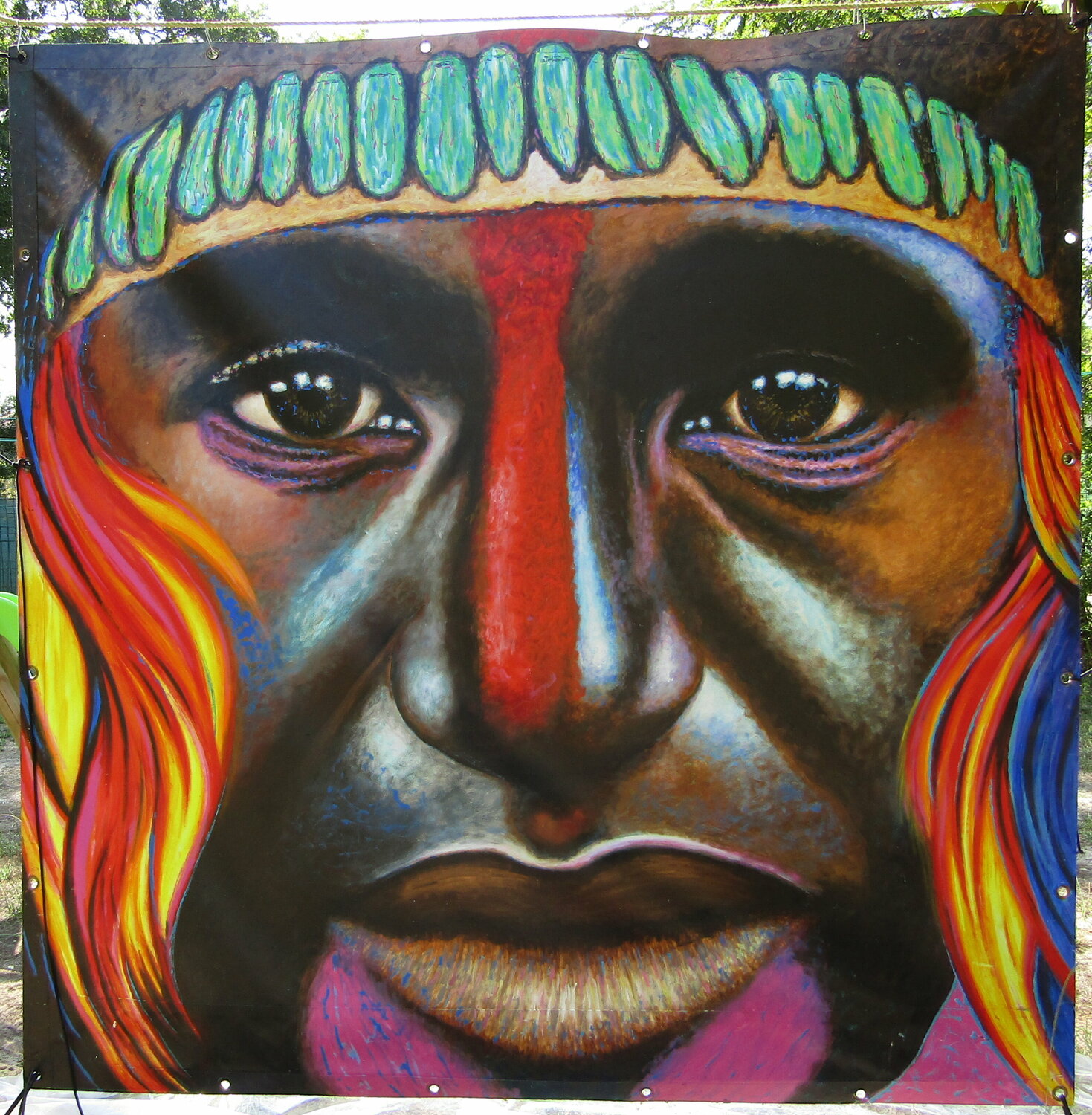 Afrique. Aldehy Original painting for sale