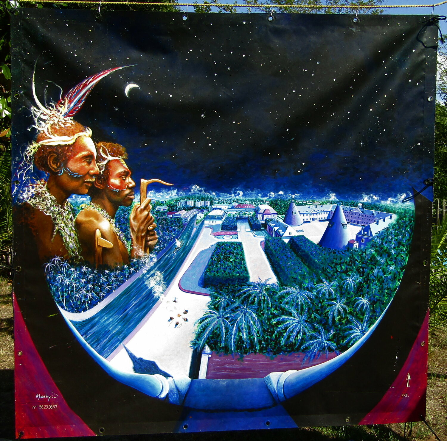 Est. Aldehy Original painting for sale