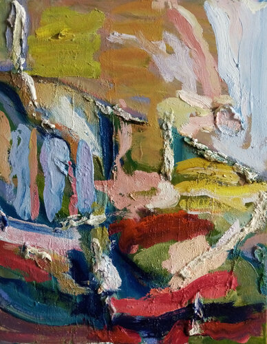 " ABSTRAKT " by Alexander Wotschel, Painting for Sale on Select