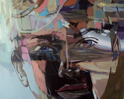 " PORTRÄT-HIGHLIGHT " by Alexander Wotschel, Painting for Sale on Select