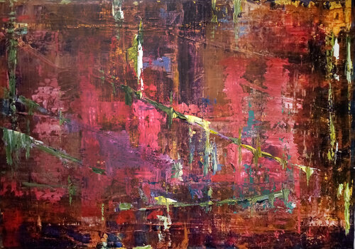 "Abstrakt" by Alexander Wotschel, Painting for Sale on Select