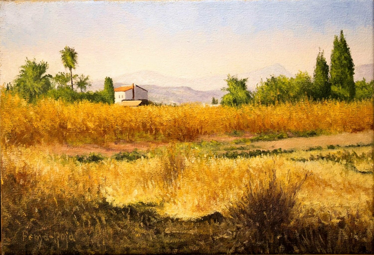 Huerta de Moncofa Vicente Penya-Roja Original painting for sale