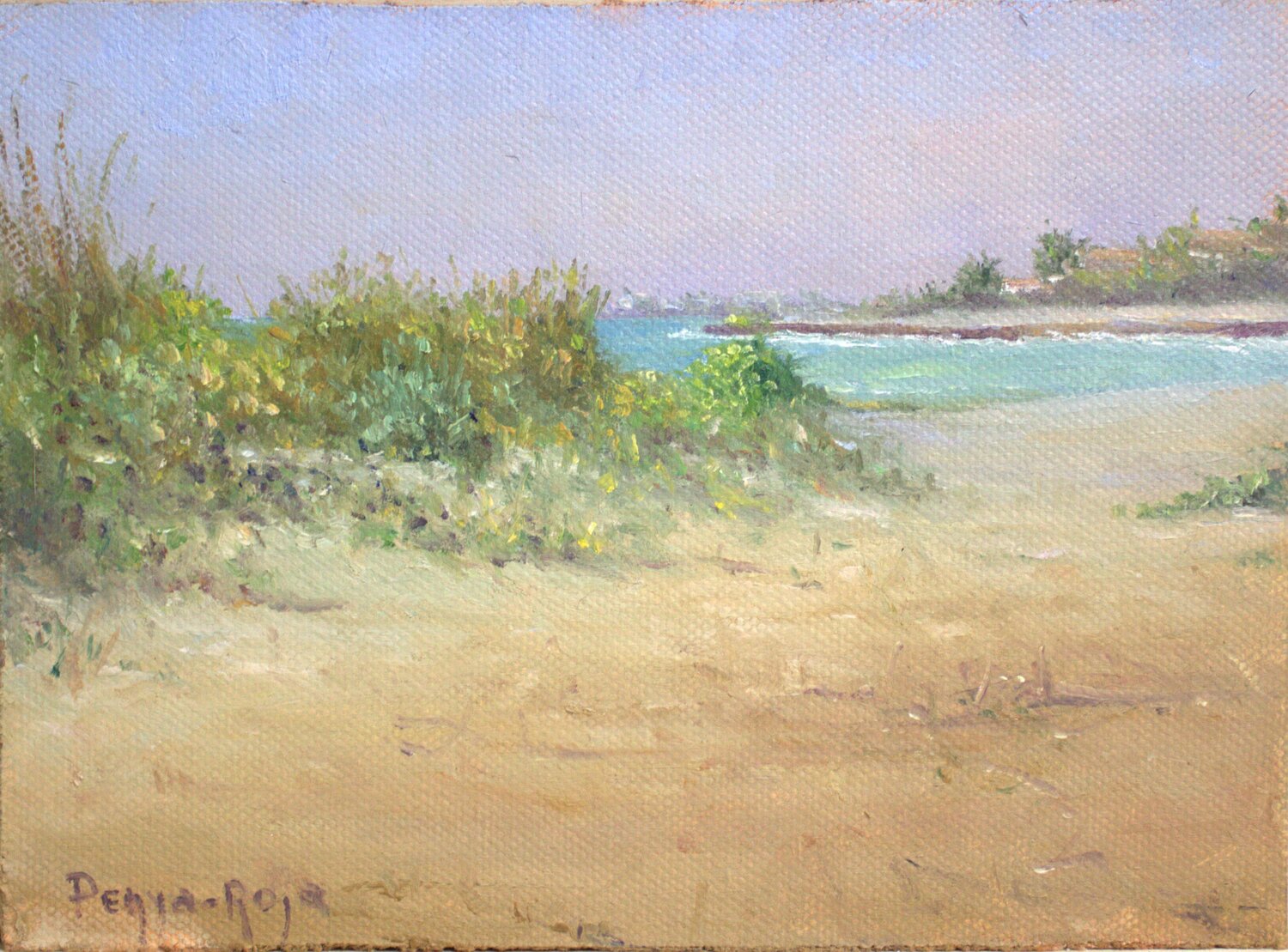 Playa Grau, Moncofa Vicente Penya-Roja Original painting for sale