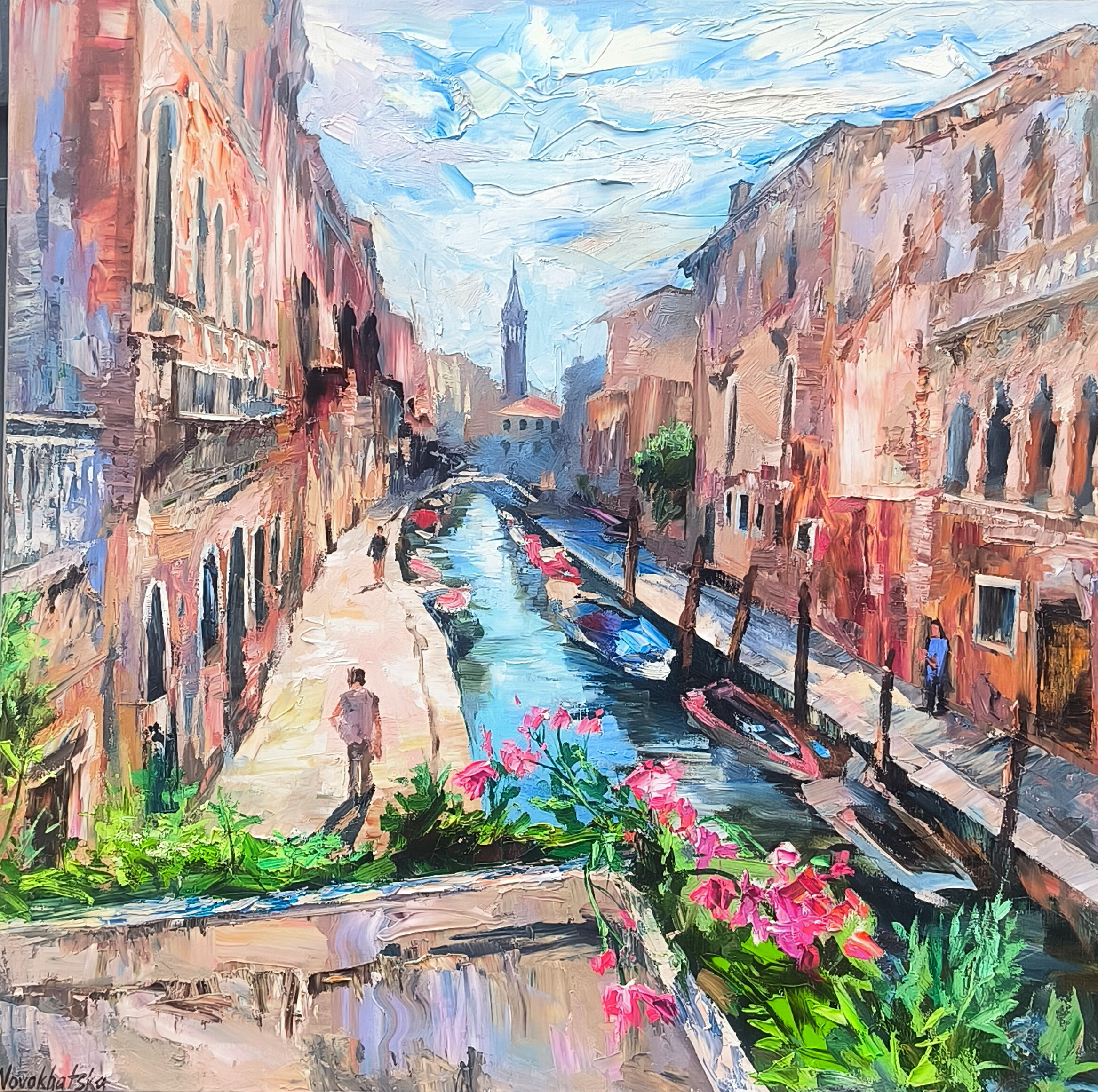 Vue sur le canal