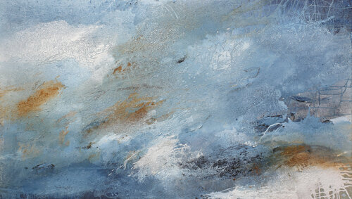 Über das dringende Bedürfnis nach Ruhe, Frieden und Beständigkeit by Katja Gramann, Painting for Sale on Select