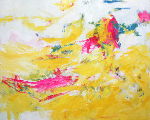Ab jetzt gibst nur noch positive Nachrichten! - Nr. 3 by Katja Gramann, Painting for Sale on Select