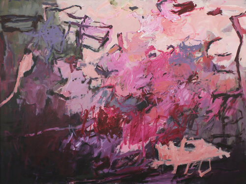 Füreinander 4 by Katja Gramann, Painting for Sale on Select