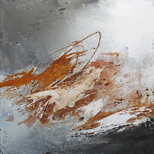 Neubeginn Nr. 4 by Katja Gramann, Painting for Sale on Select