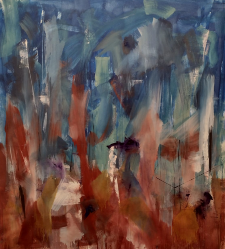 Life series: The architecture of color, mind and soul No 3 by Alejandro Naranjo, Painting for Sale on Select