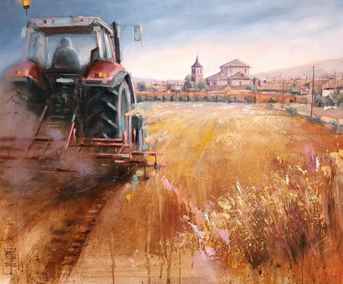 PRIMAVERA by Juan Francisco Gomez Cambronero, Painting for Sale on Select