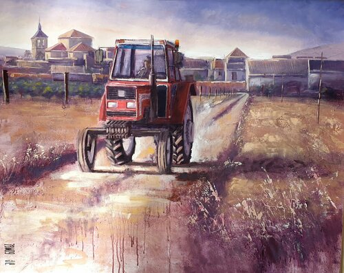 AMANECER by Juan Francisco Gomez Cambronero, Painting for Sale on Select