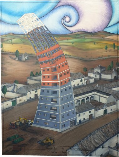 PROYECTO DE MODERNIZACION by Juan Francisco Gomez Cambronero, Painting for Sale on Select