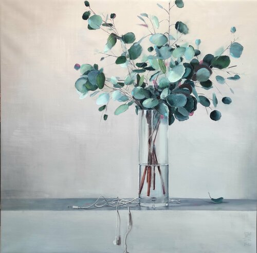 WHITE by Juan Francisco Gomez Cambronero, Painting for Sale on Select
