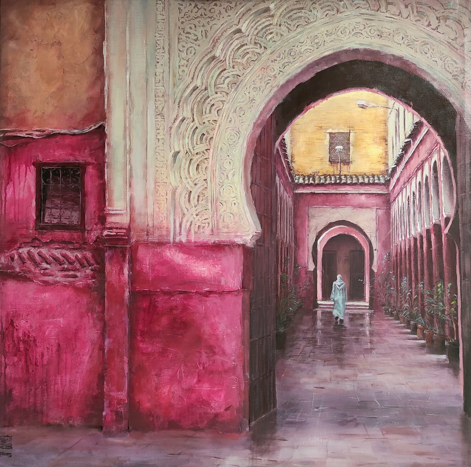 "Libertad" Juan Francisco Gomez Cambronero Original painting for sale