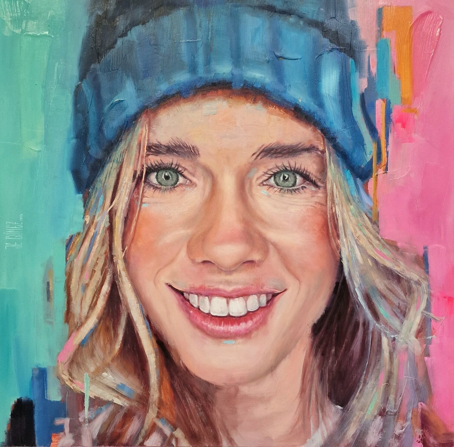 ELENA Juan Francisco Gomez Cambronero Original painting for sale