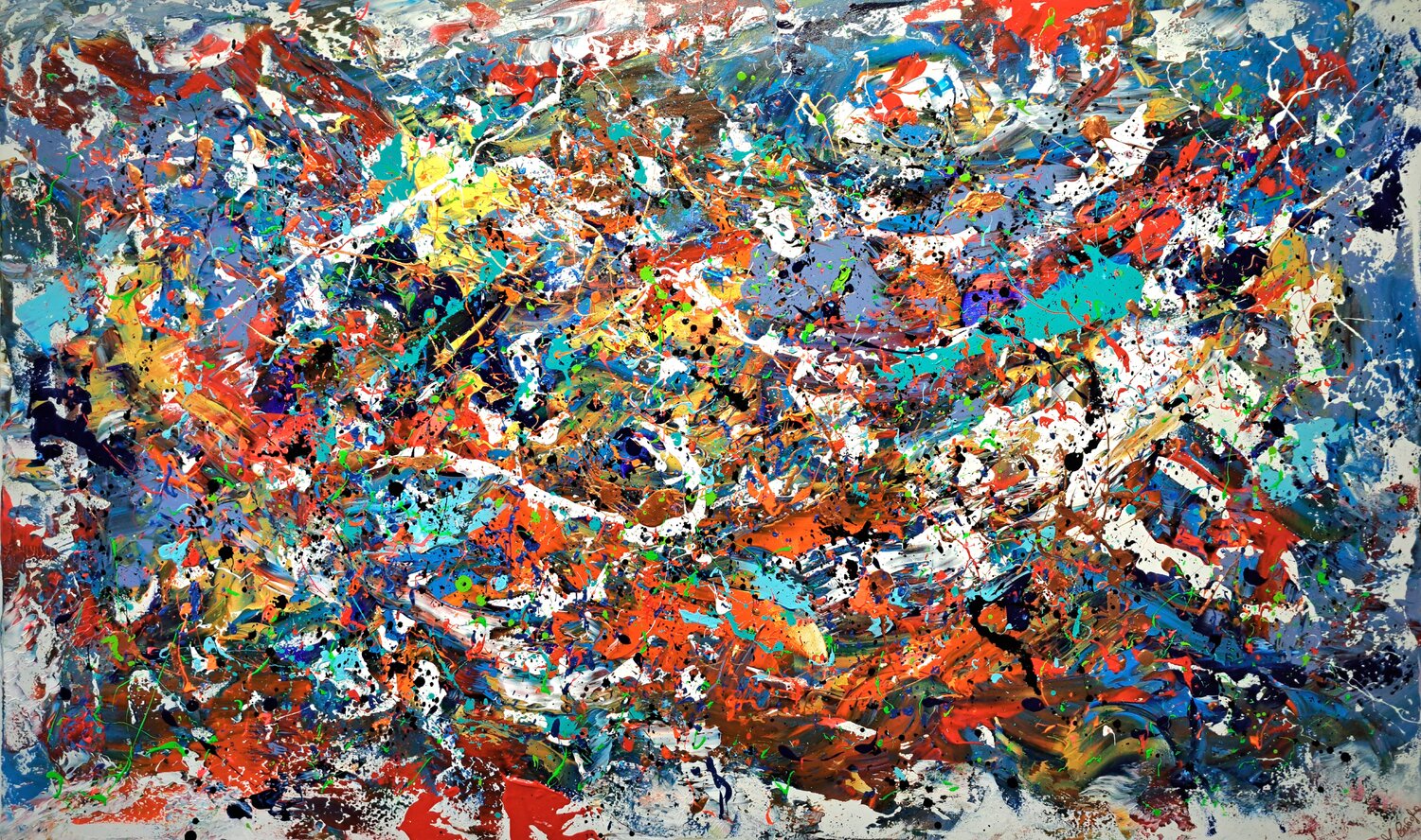 Colors Mauro Corvaglia Original painting for sale
