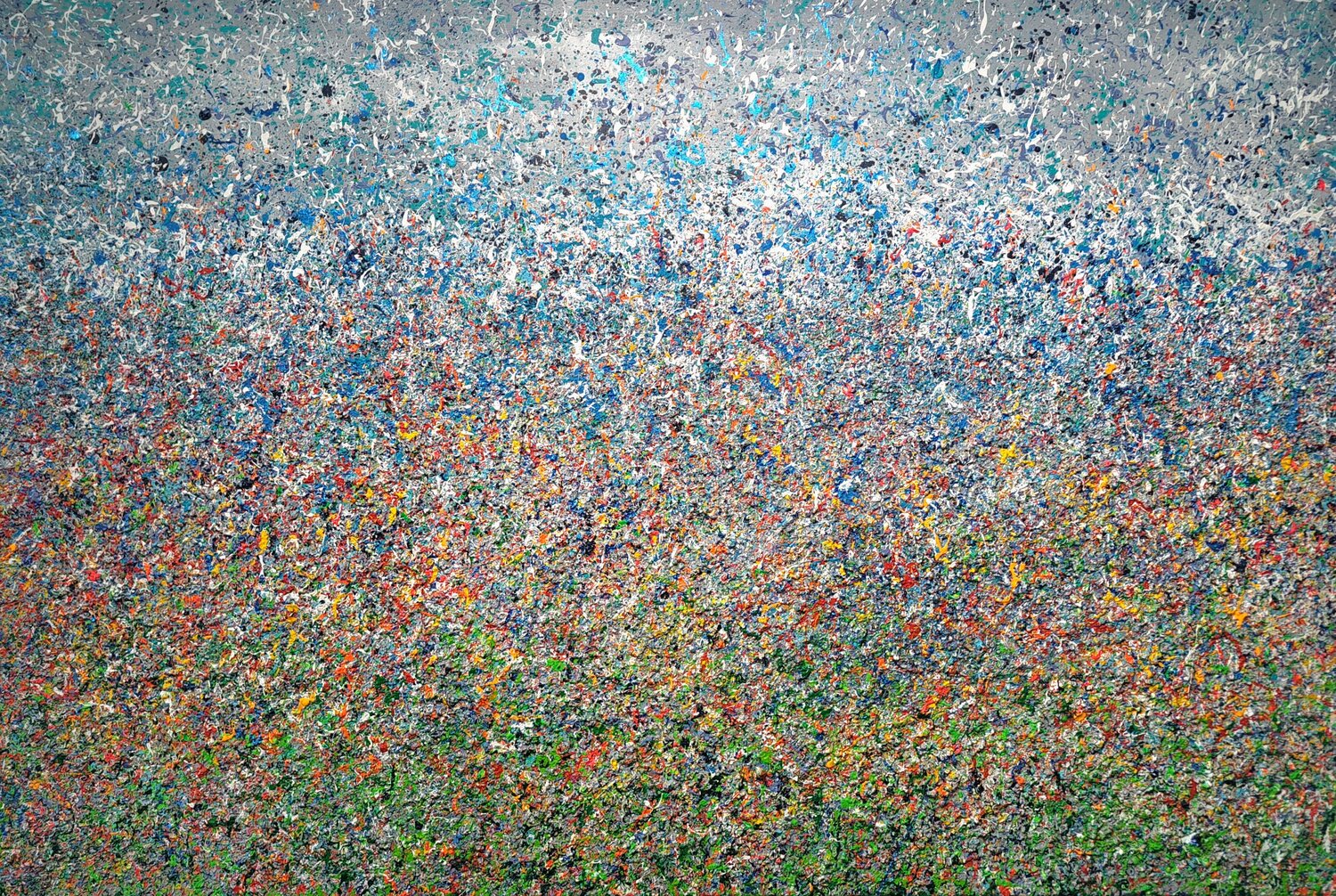 Sky Sea Earth Mauro Corvaglia Original painting for sale