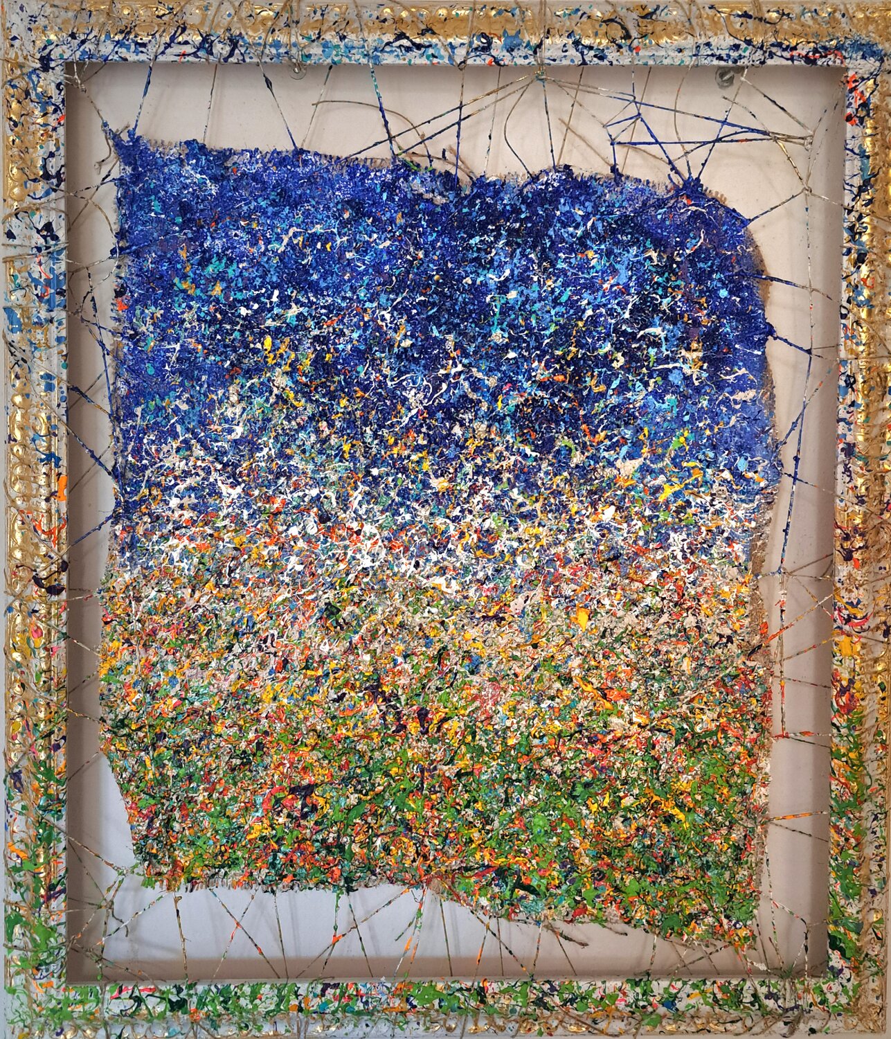 Sentimiento Nuevo Mauro Corvaglia Original painting for sale