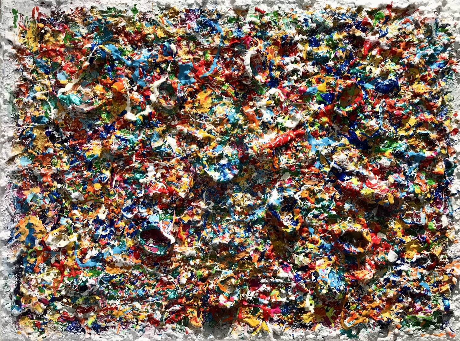 Vivere  a Colori 2 Mauro Corvaglia Original painting for sale