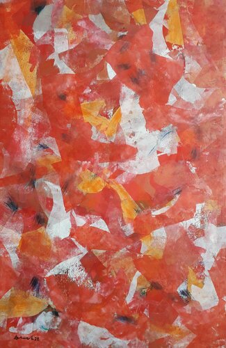 JONGLEUR by Erich Birchmeier, Painting for Sale on Select