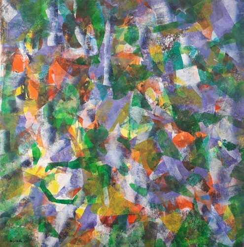 WINDOWS TO PARIS by Erich Birchmeier, Painting for Sale on Select